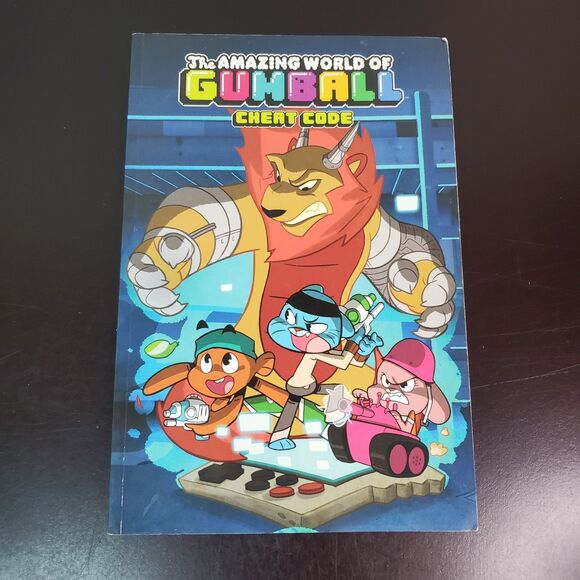 The Amazing World of Gumball Book Graphic Novel CHEAT CODE 2016 Paperback - Picture 1 of 12